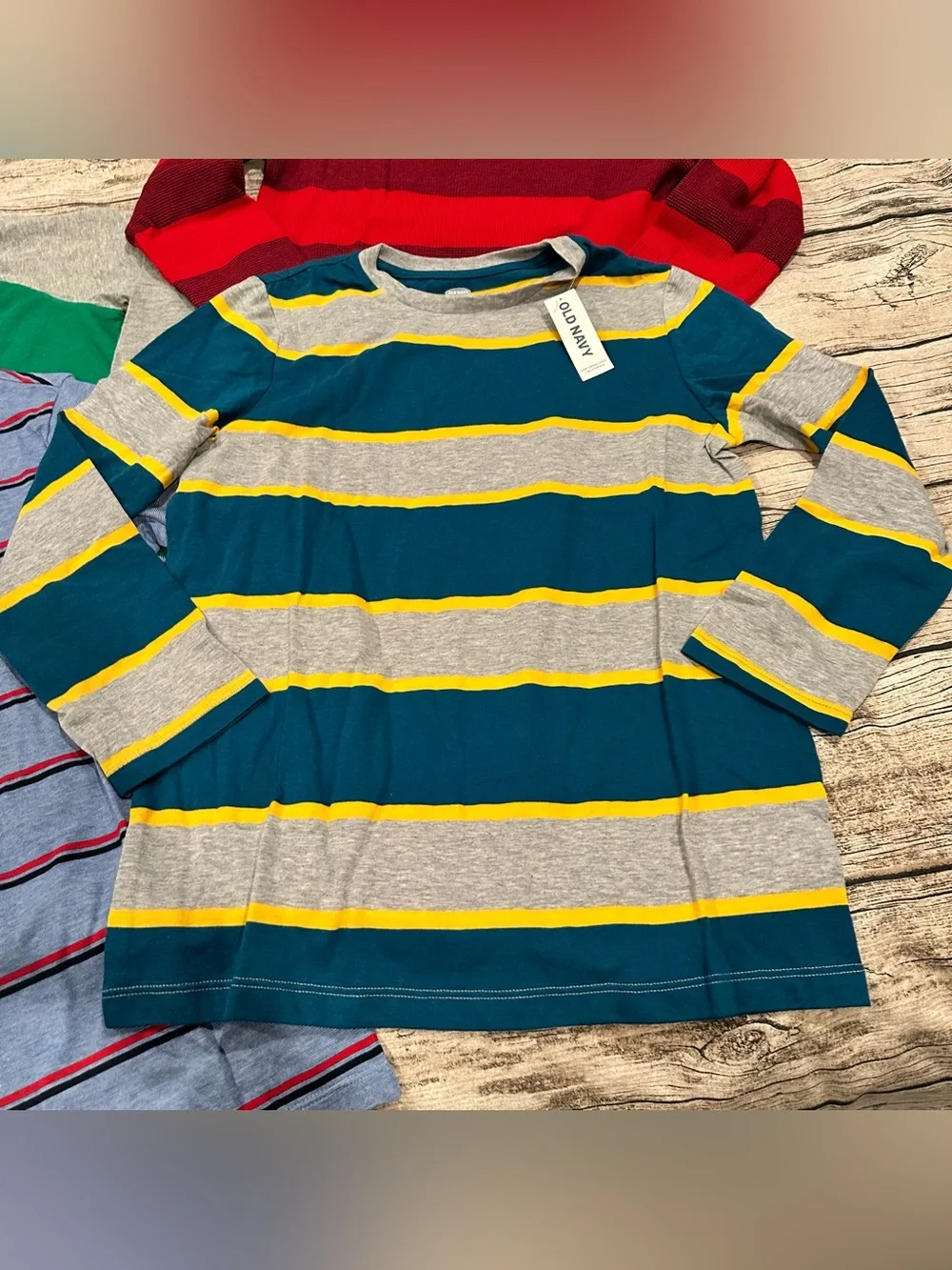 Lot of 3 NWT Old Navy Kids' Tees & 1 Primary Baseball Tee Size Large 10-12